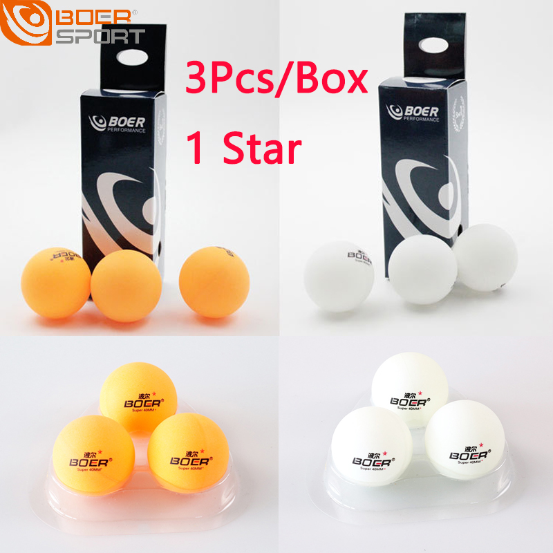 Ping Pong Ball Set - 3 unids/caja pelotas de tenis de