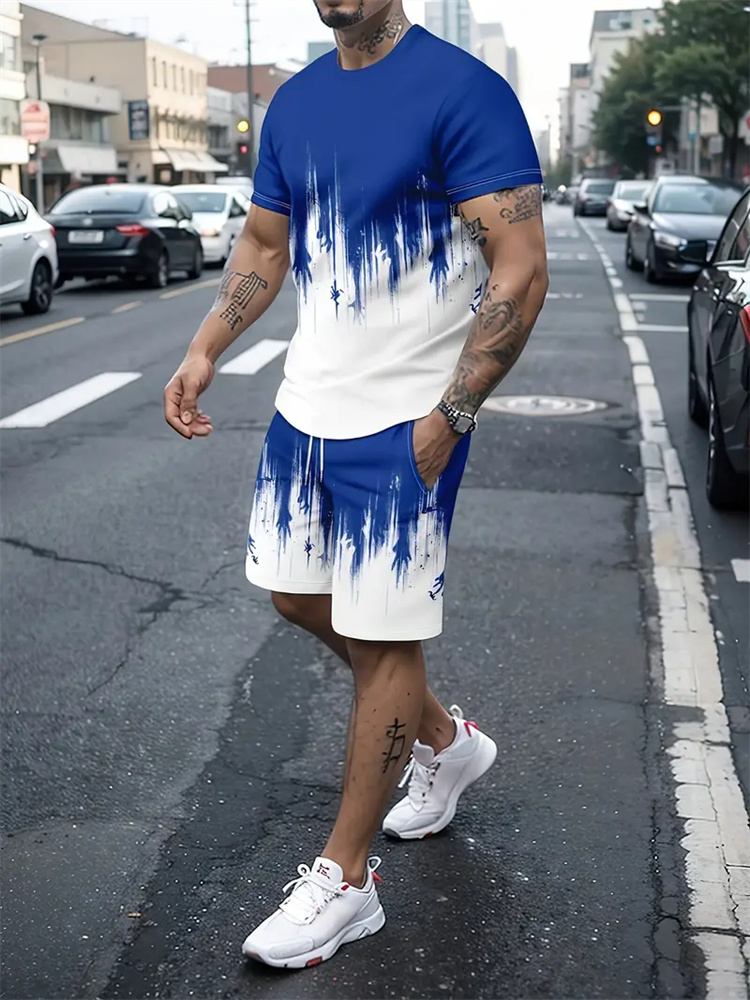 Camiseta con textura degradada - Sports Equipment Set reseña y precio