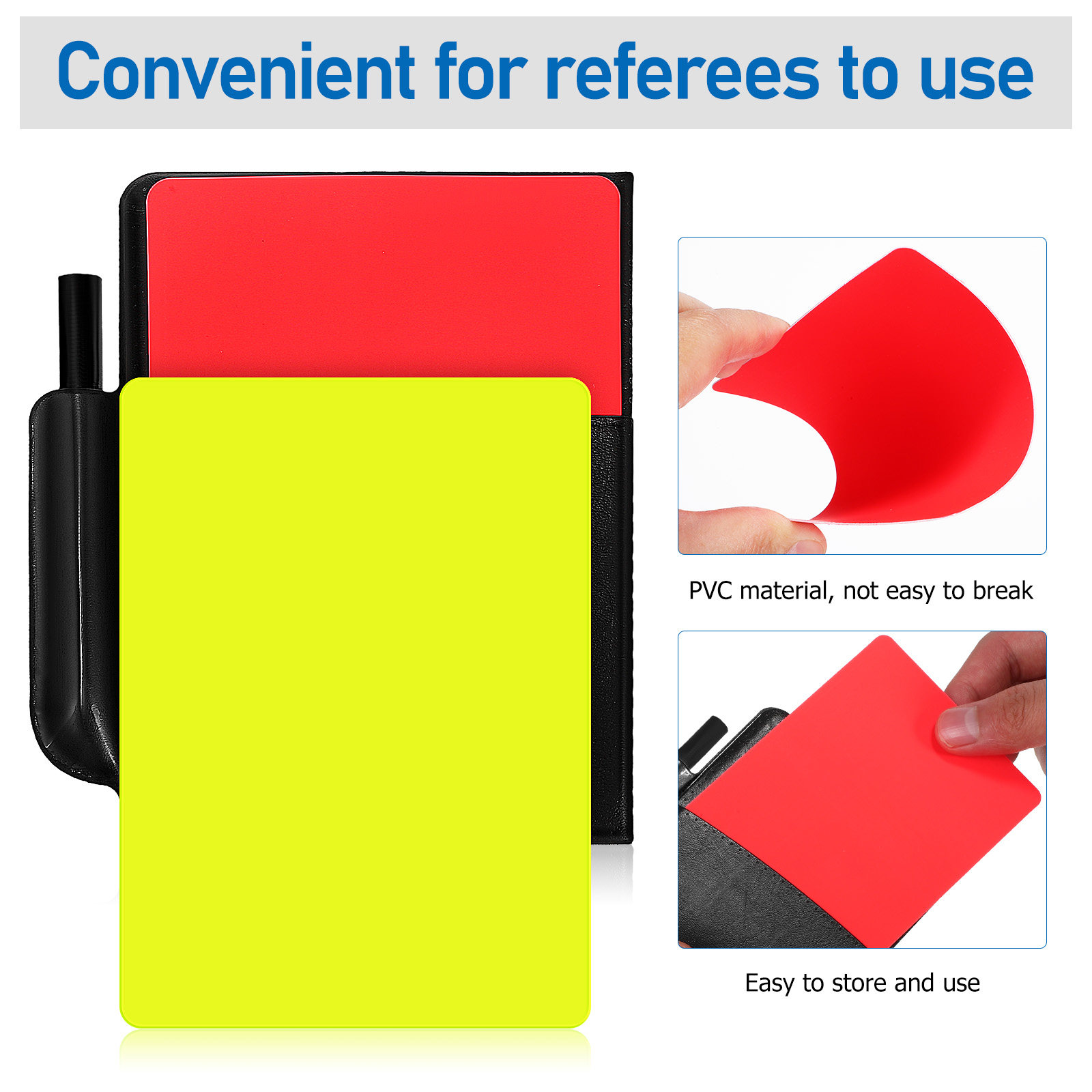 Juego de árbitro con tarjetas  - Sports Equipment Set reseña y precio