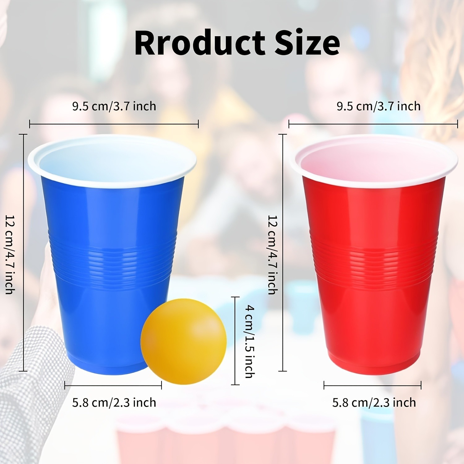 Juego de Beer Pong y Vasos par - Ping Pong Ball Set reseña y precio