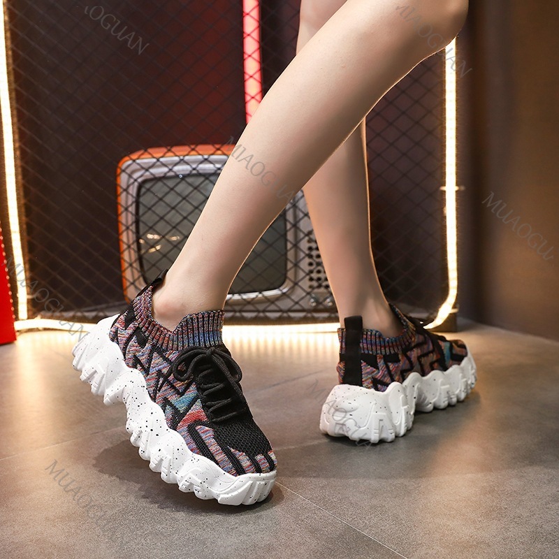 Zapatillas gruesas para mujer, - Sports Equipment For Running reseña y precio