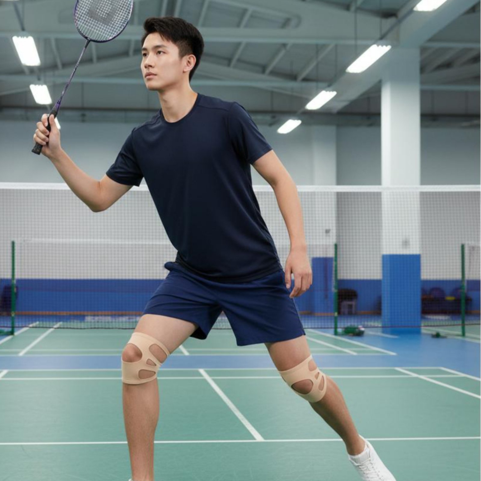 Rodillera de silicona para uso - Sports Equipment Knee Support reseña y precio