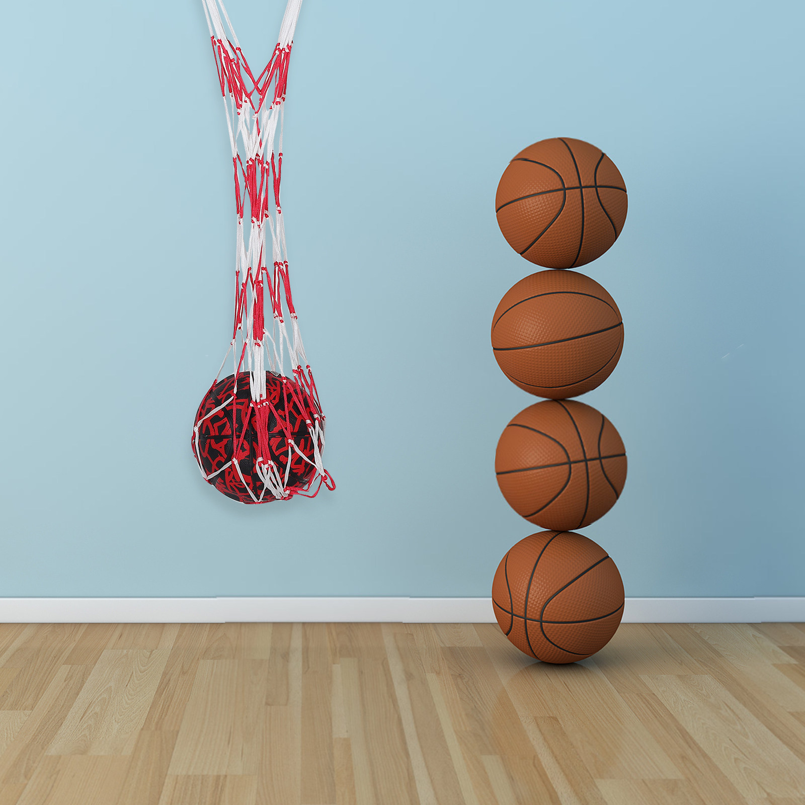 Bolsa de malla para almacenami - Sports Equipment Organizer reseña y precio
