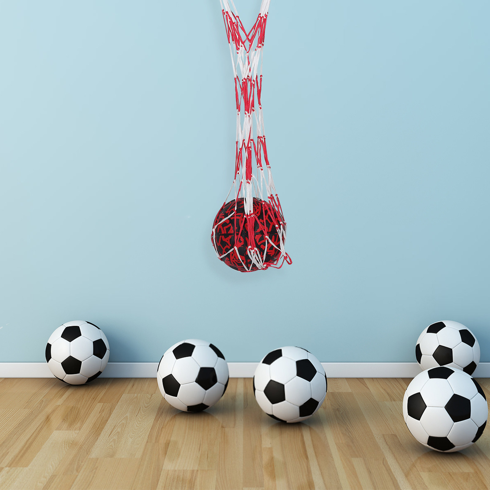 Bolsa de malla para almacenami - Sports Equipment Organizer reseña y precio