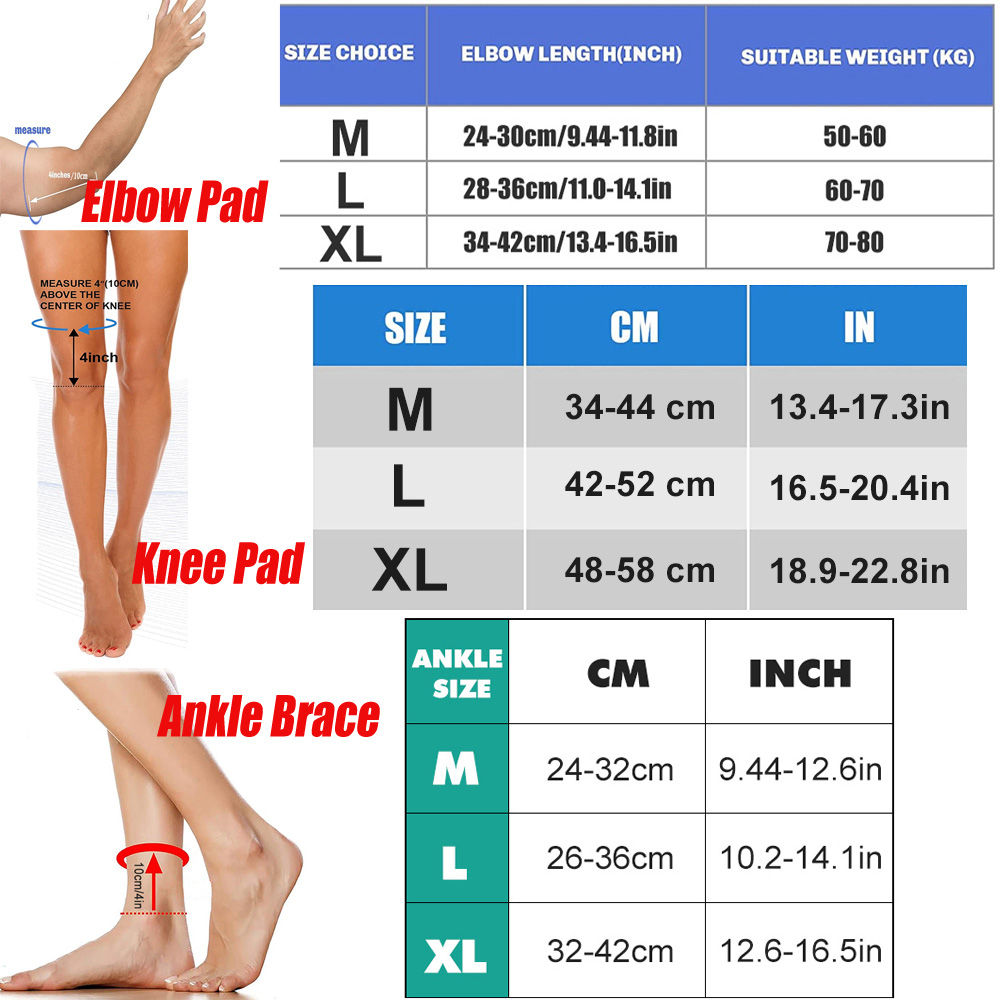 Juego de 6 Piezas de Equipo de - Sports Equipment Knee Support reseña y precio