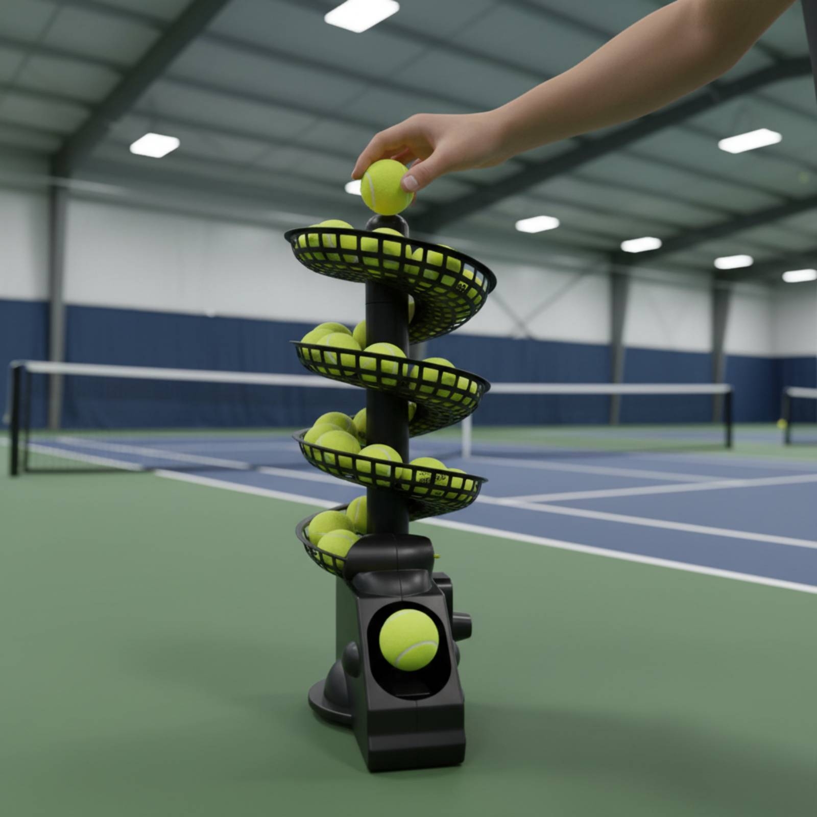 Máquina Portátil Lanza Pelotas - Sports Equipment Set reseña y precio