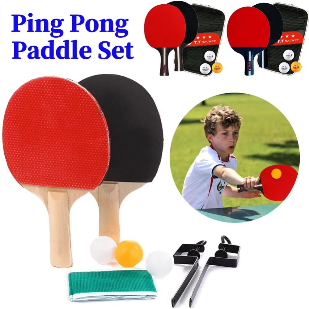 Juego de tenis de mesa con 3 p - Ping Pong Ball Set reseña y precio
